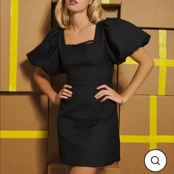 Ghospell | Dresses | Ghospell Meters Jacquard Mini Dress | Poshmark